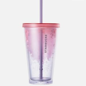 Starbucks Cherry Blossom Edition Tumbler (slight defect - has a chip on the cup)